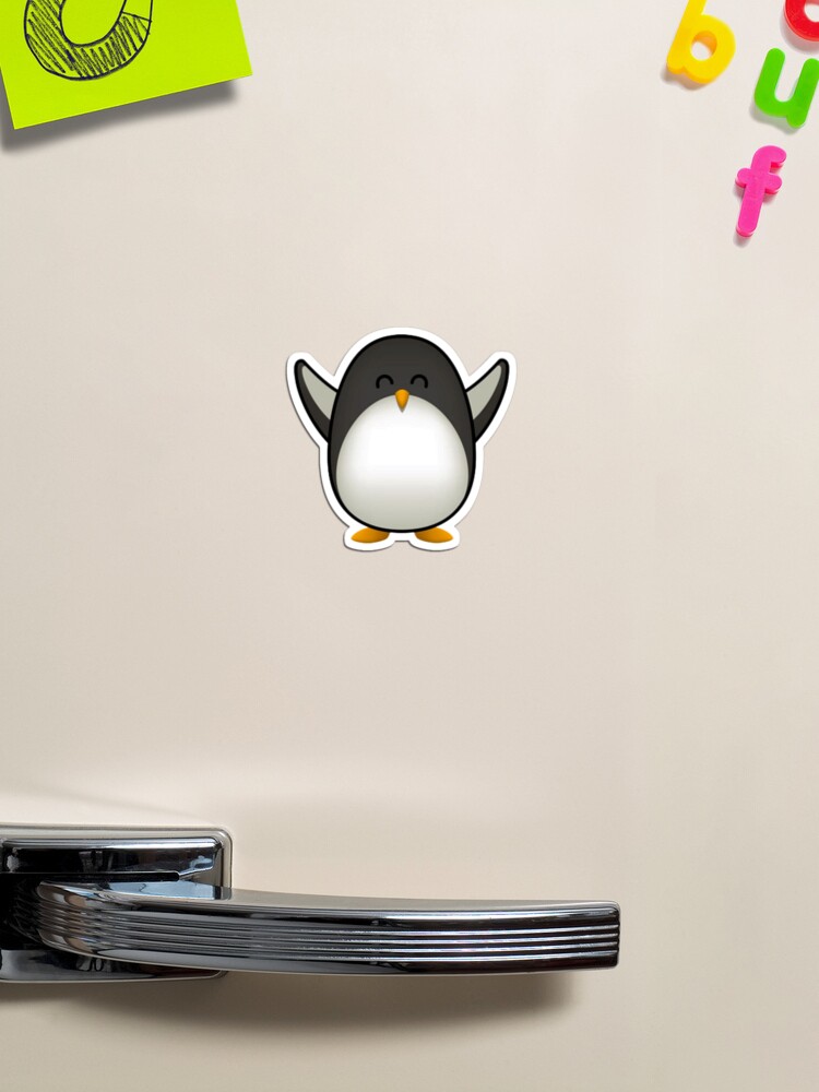 Learn to Fly 2 Penguin  Magnet for Sale by CloutDesigner