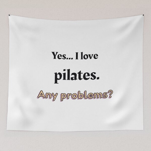 Item preview, I love Pilates designed and sold by cooldesignsalot.