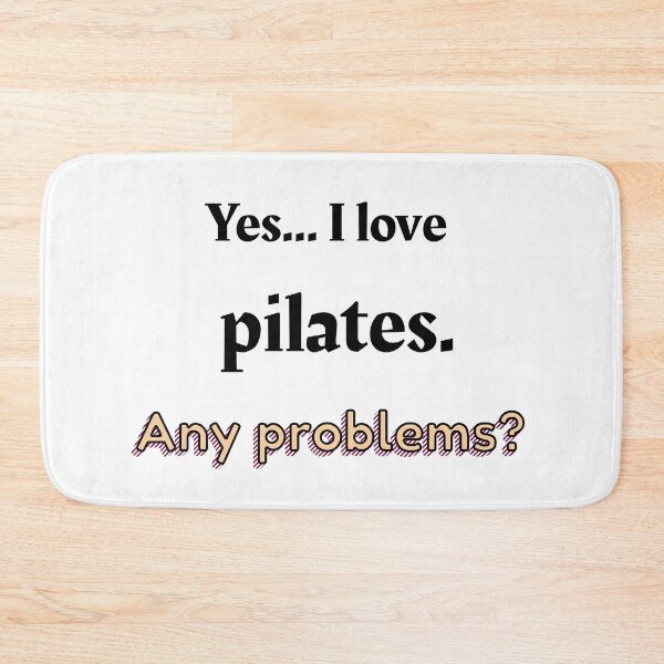 Item preview, I love Pilates designed and sold by cooldesignsalot.