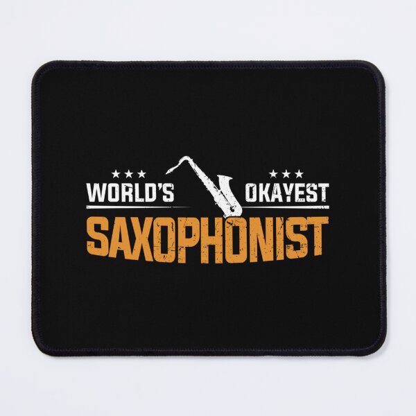 Item preview, World S Okayest Saxophonist Saxophone Tank Top designed and sold by maudie8qvr.
