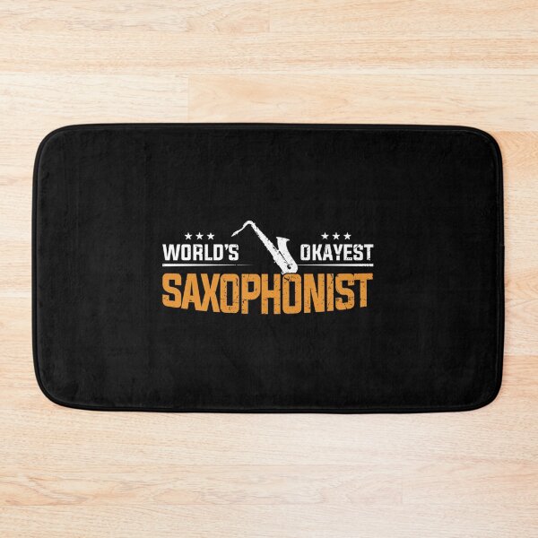 Item preview, World S Okayest Saxophonist Saxophone Tank Top designed and sold by maudie8qvr.