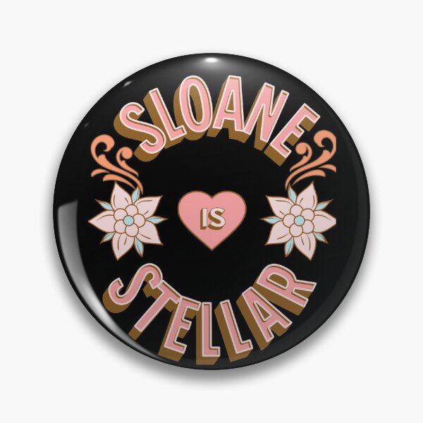 Item preview, Sloane is Stellar - First Names - Birthday Gifts - Alliteration Fans designed and sold by epicthoughts.