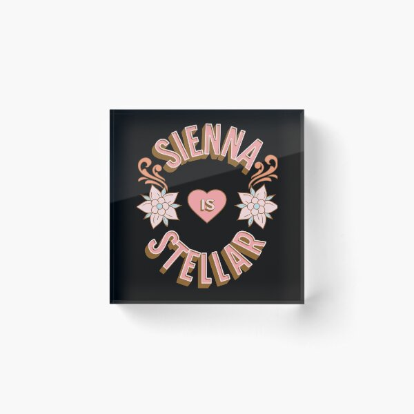 Item preview, Sienna is Stellar - First Names - Birthday Gifts - Alliteration Fans designed and sold by epicthoughts.