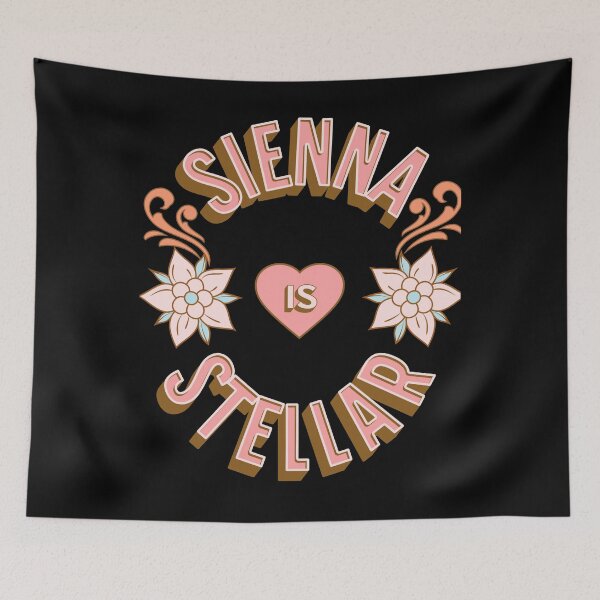 Item preview, Sienna is Stellar - First Names - Birthday Gifts - Alliteration Fans designed and sold by epicthoughts.