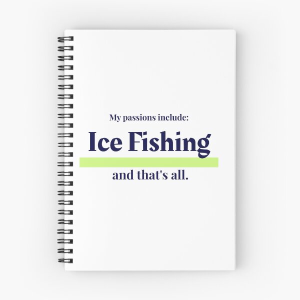 Item preview, Ice Fishing is my passion designed and sold by cooldesignsalot.