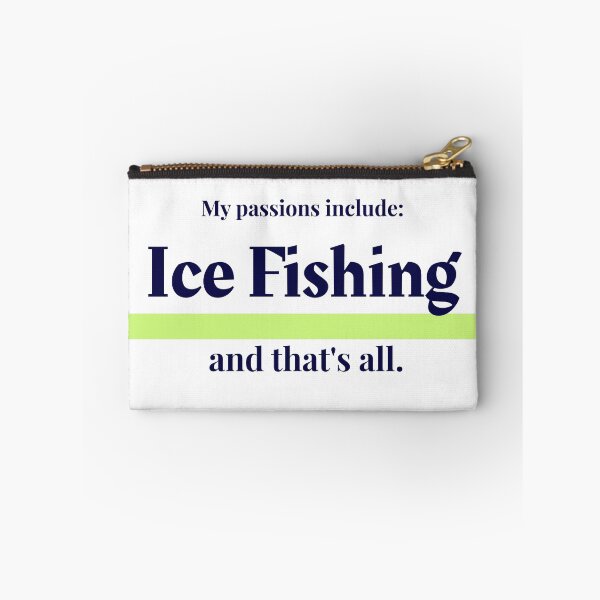 Item preview, Ice Fishing is my passion designed and sold by cooldesignsalot.
