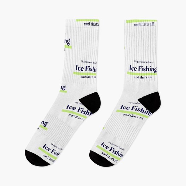 Item preview, Ice Fishing is my passion designed and sold by cooldesignsalot.