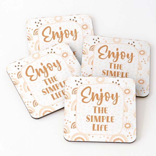Item preview, Enjoy The Simple Life designed and sold by KrisInStitches.