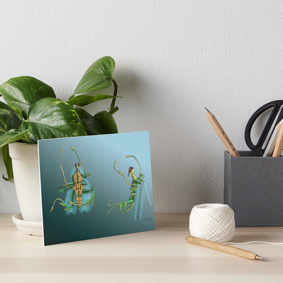 Item preview, Art Board Print designed and sold by dj-KIR.
