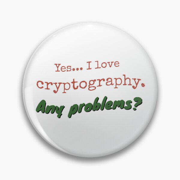 Item preview, I love Cryptography designed and sold by cooldesignsalot.