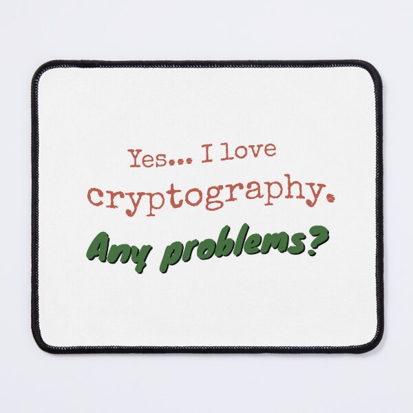 Item preview, I love Cryptography designed and sold by cooldesignsalot.