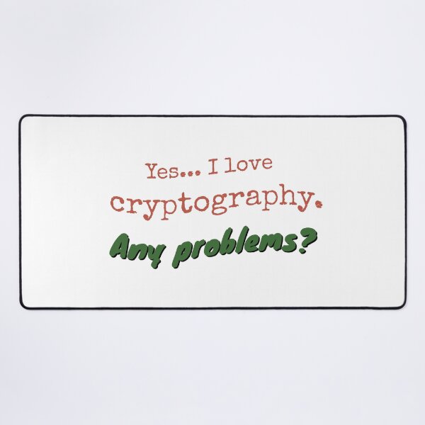 Item preview, I love Cryptography designed and sold by cooldesignsalot.