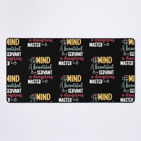 Item preview, Mind a beautiful servant a dangerous master - squares - mind control Quotes designed and sold by epicmarketing.