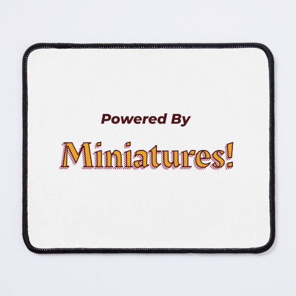 Item preview, Powered By Miniatures designed and sold by cooldesignsalot.