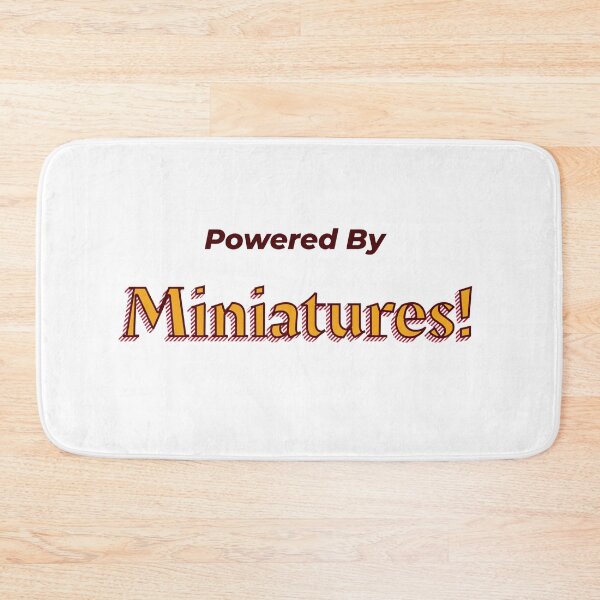 Item preview, Powered By Miniatures designed and sold by cooldesignsalot.