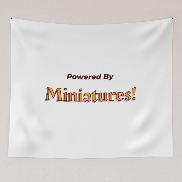 Item preview, Powered By Miniatures designed and sold by cooldesignsalot.