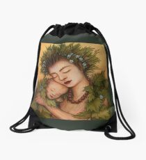 Hawthorn Mother Drawstring Bag