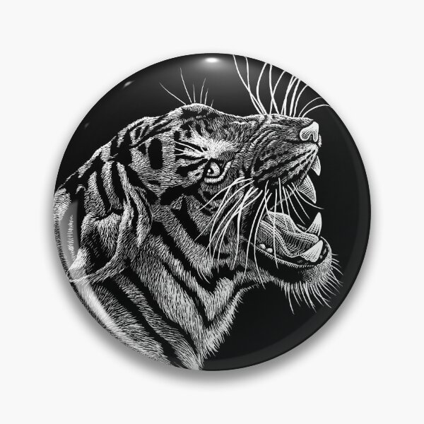 Artikelvorschau, Brüllender Tiger-Kratzbrett Art.-Nr entworfen und verkauft von StevenCrawley.