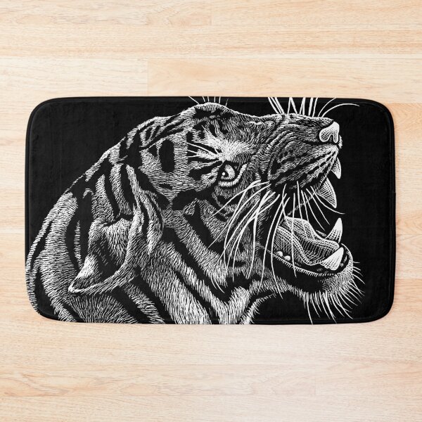 Item preview, Roaring Tiger Scratchboard Art designed and sold by StevenCrawley.