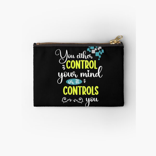 Item preview, You either control your mind or it controls you - squares - mind control Quotes designed and sold by epicmarketing.