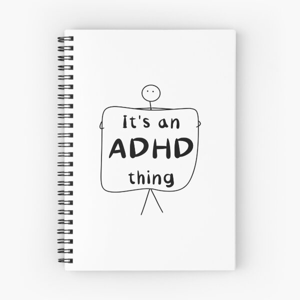 Item preview, It’s an ADHD thing - funny ADHD quote - white designed and sold by Fatamimosh.