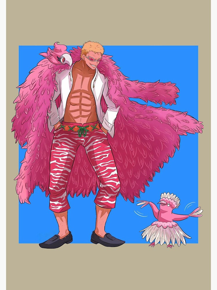 Donquixote Doflamingo One Piece Art Board Print for Sale by AngelcxSenwq