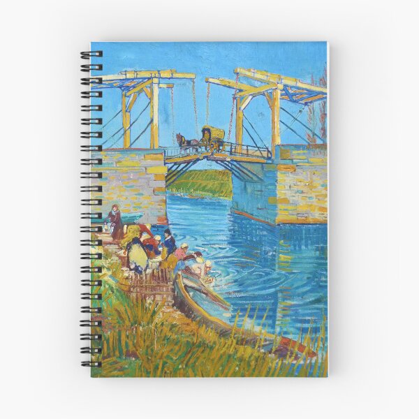 Item preview, The Langlois Bridge at Arles with Women Washing designed and sold by allhistory.