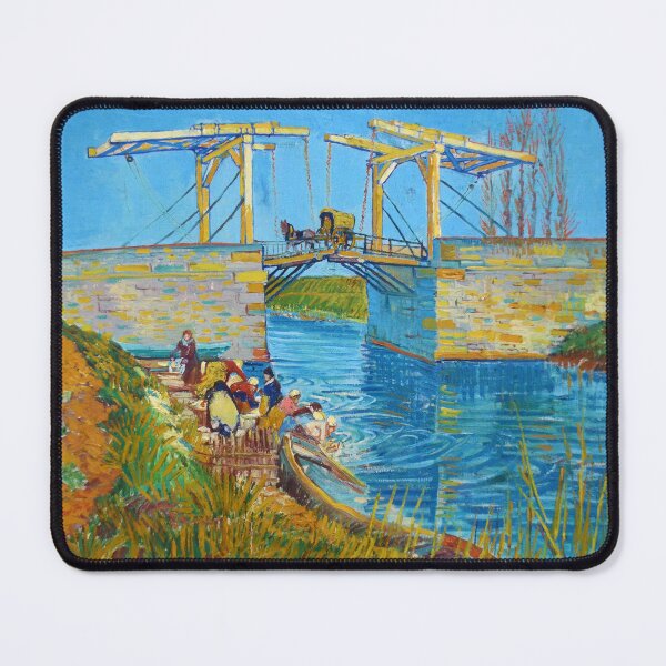 Item preview, The Langlois Bridge at Arles with Women Washing designed and sold by allhistory.