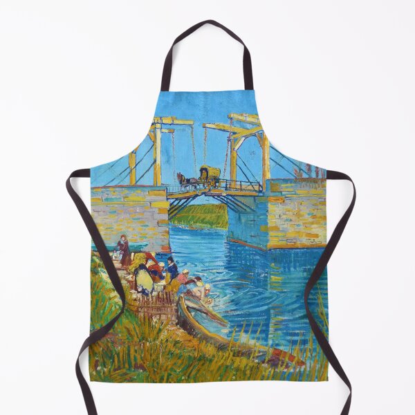 Item preview, The Langlois Bridge at Arles with Women Washing designed and sold by allhistory.