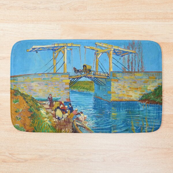 Item preview, The Langlois Bridge at Arles with Women Washing designed and sold by allhistory.