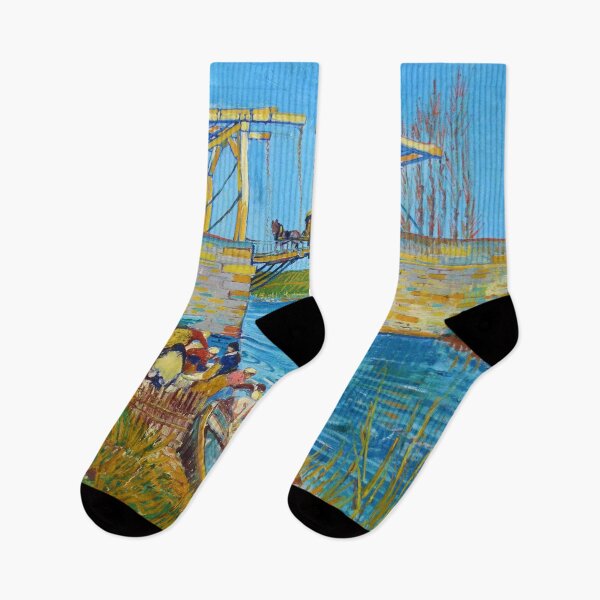 Item preview, The Langlois Bridge at Arles with Women Washing designed and sold by allhistory.