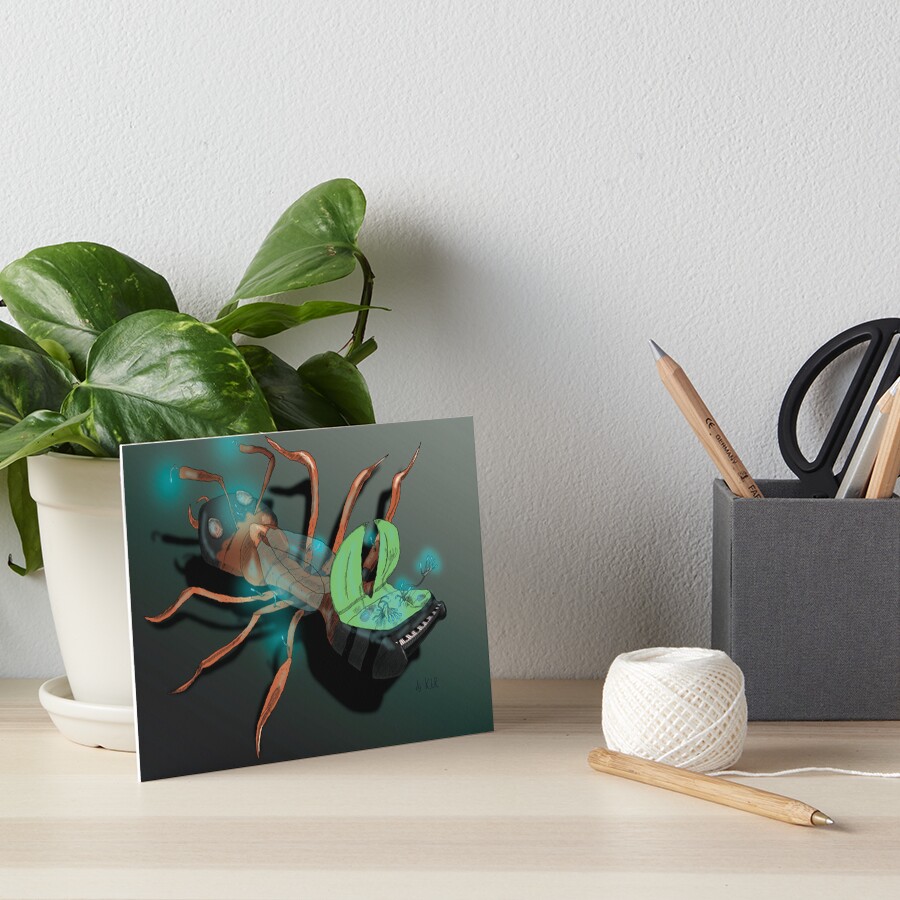 Item preview, Art Board Print designed and sold by dj-KIR.