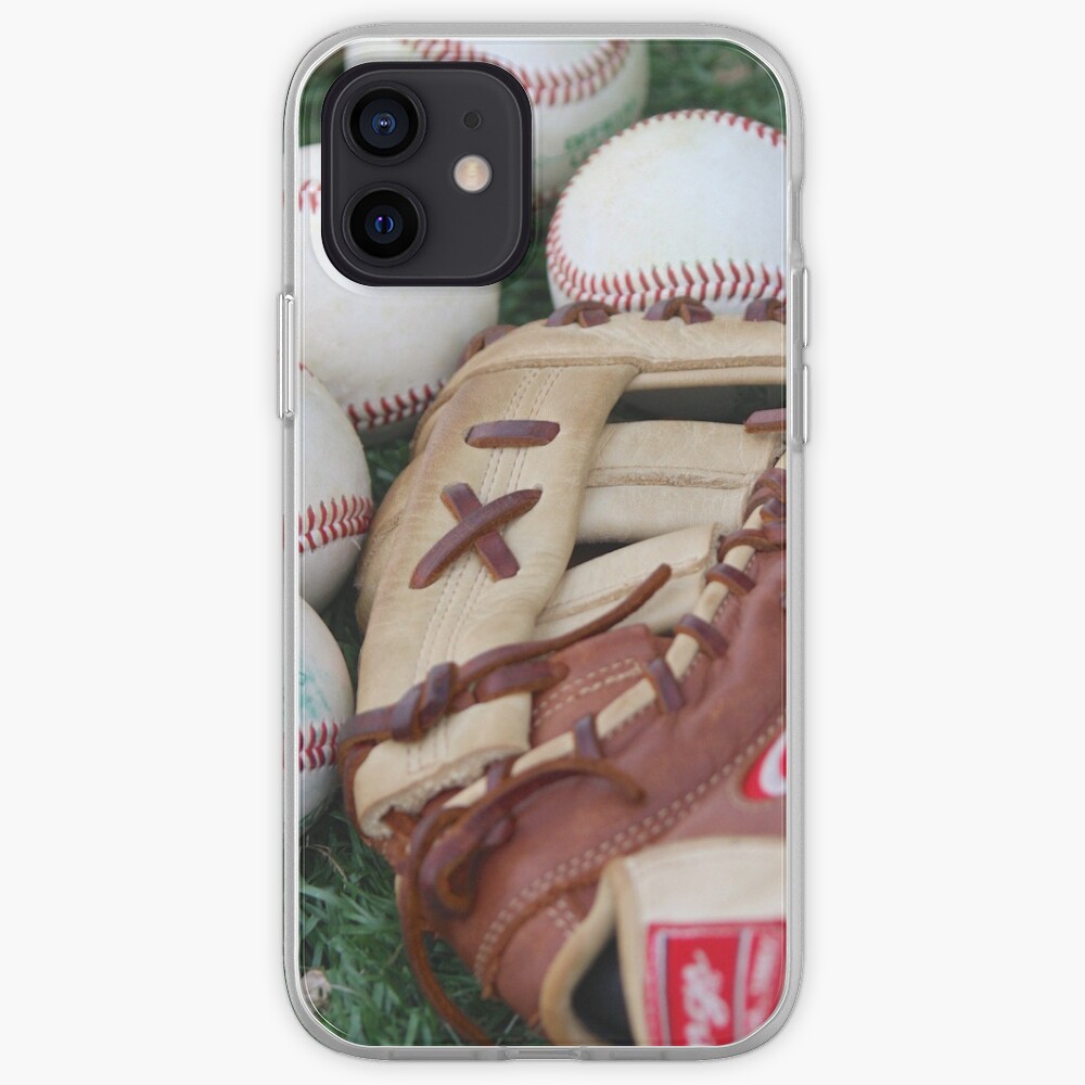 "Baseball glove and balls" iPhone Case & Cover by sforest Redbubble