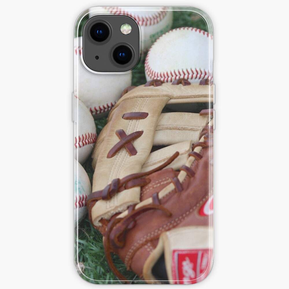 "Baseball glove and balls" iPhone Case by sforest Redbubble