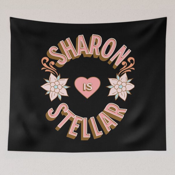Item preview, Sharon is Stellar - First Names - Birthday Gifts - Alliteration Fans designed and sold by epicthoughts.