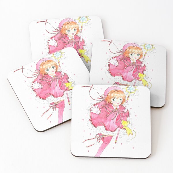 Item preview, Cardacaptor Sakura Pink Dress Clear Card designed and sold by teresartwork.