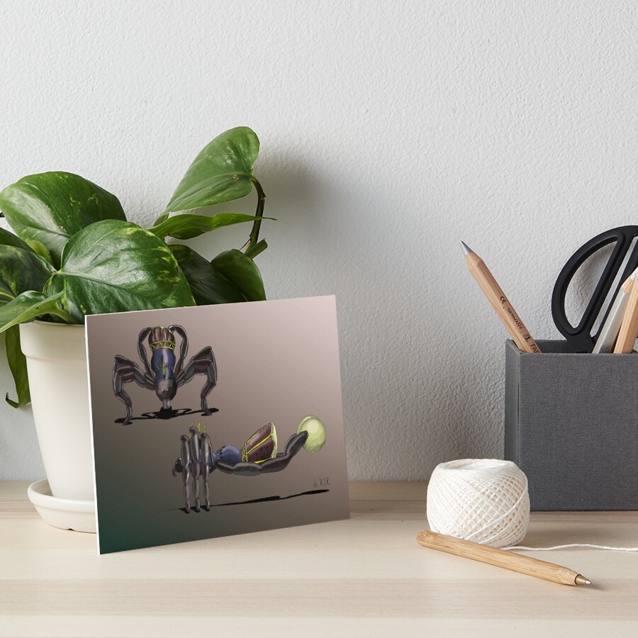 Item preview, Art Board Print designed and sold by dj-KIR.