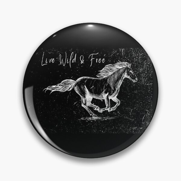 Item preview, Live Wild and Free Horse Running Design designed and sold by SheaLN.