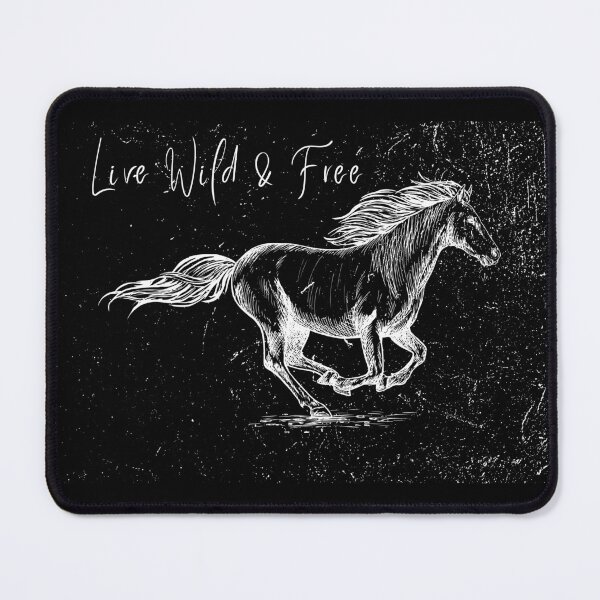 Item preview, Live Wild and Free Horse Running Design designed and sold by SheaLN.