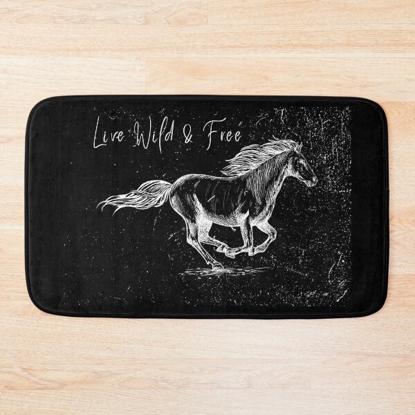 Item preview, Live Wild and Free Horse Running Design designed and sold by SheaLN.