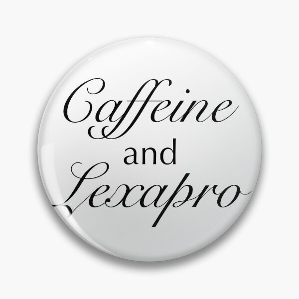 Item preview, Caffeine and Lexapro designed and sold by Art Musings.
