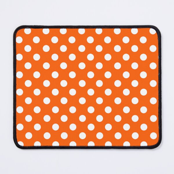 Item preview, Orange with White Polka Dots designed and sold by TheFrostedDonut.