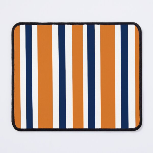 Item preview, Navy And Orange Strips designed and sold by loveoceanair.