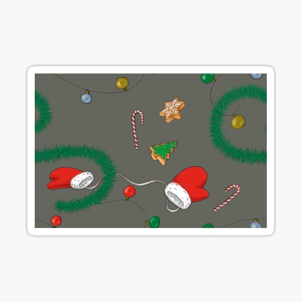 Navideño Pegatina