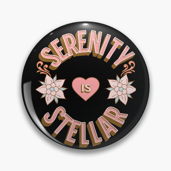 Item preview, Serenity is Stellar - First Names - Birthday Gifts - Alliteration Fans designed and sold by epicthoughts.