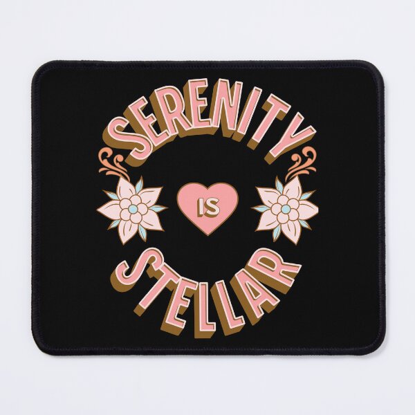 Item preview, Serenity is Stellar - First Names - Birthday Gifts - Alliteration Fans designed and sold by epicthoughts.