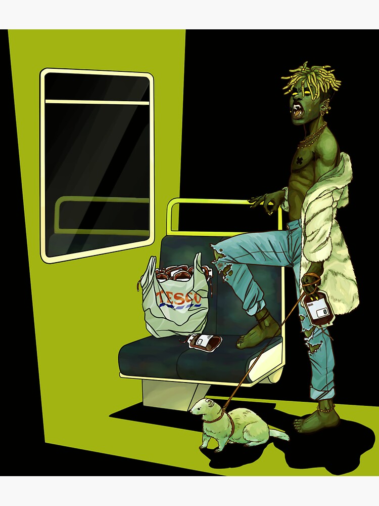 Thumbnail 3 of 3, Sticker, subway ride designed and sold by 5eyed.