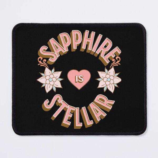 Item preview, Sapphire is Stellar - First Names - Birthday Gifts - Alliteration Fans designed and sold by epicthoughts.