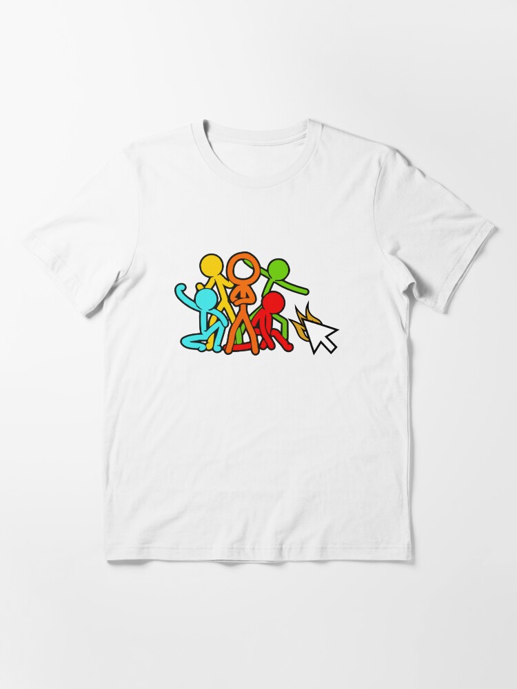  Five Stick Figures Alan Becker Youth T-Shirt Fashion