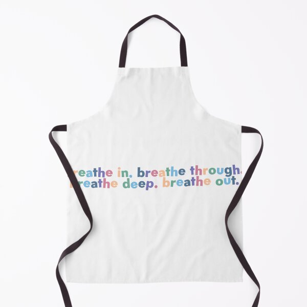 Item preview, Breathe in breathe through breathe deep breathe out pastel rainbow designed and sold by taylor-lang.
